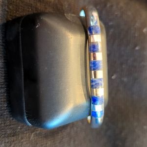 Heavy sterling silver bracelet